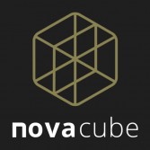 novacube logo_black background