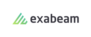 Exabeam logo - white